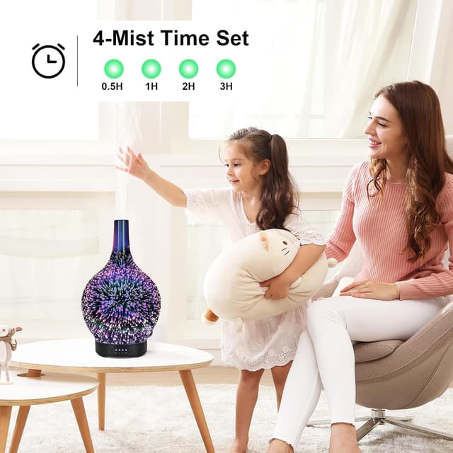 Detalle de Essential Oil Diffuser 120ml Glass