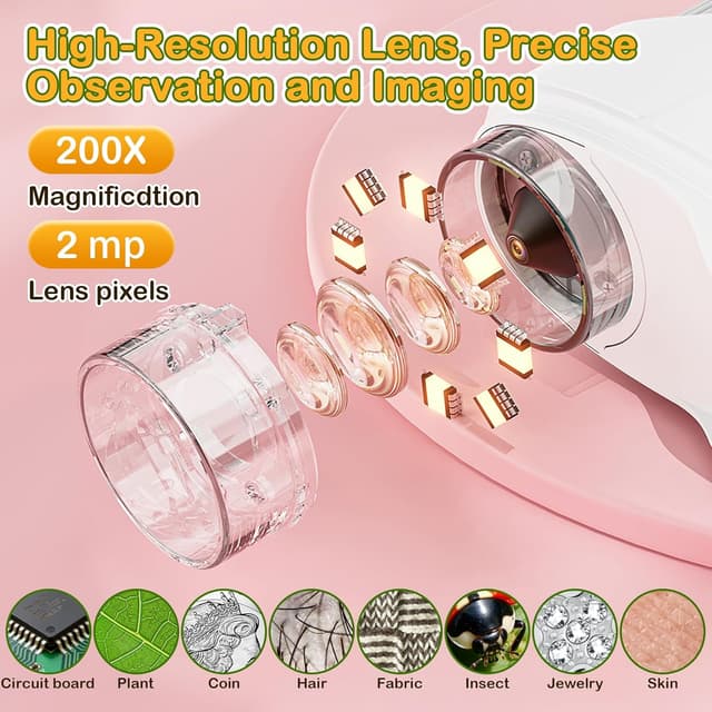 Thumbnail 2 de GlobalCrown Microscope Enfant électronique 200X