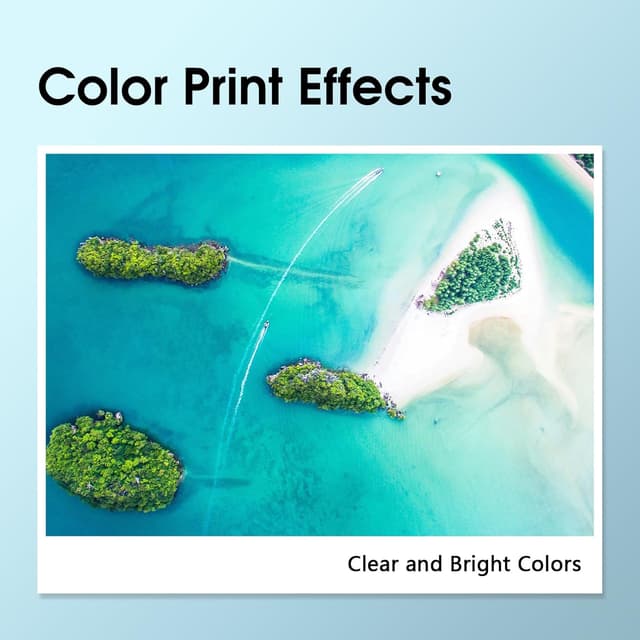 Detalle de YATUNINK 67XL Ink Cartridges Combo Pack (Black & Tri-Color) Compatible with HP 67 XL Printers