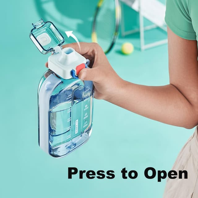 Detalle 2 de DSYSC Sports Water Bottle 750 ml — leakproof bottle 🚰