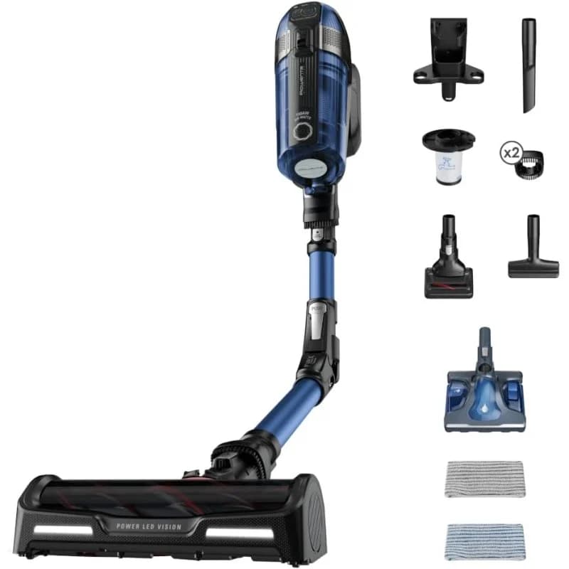 Imagen de Rowenta RH98C0 X-Force Flex 12.60 Aspiradora 25,2V azul/gris 🧹 en OfertitasTOP