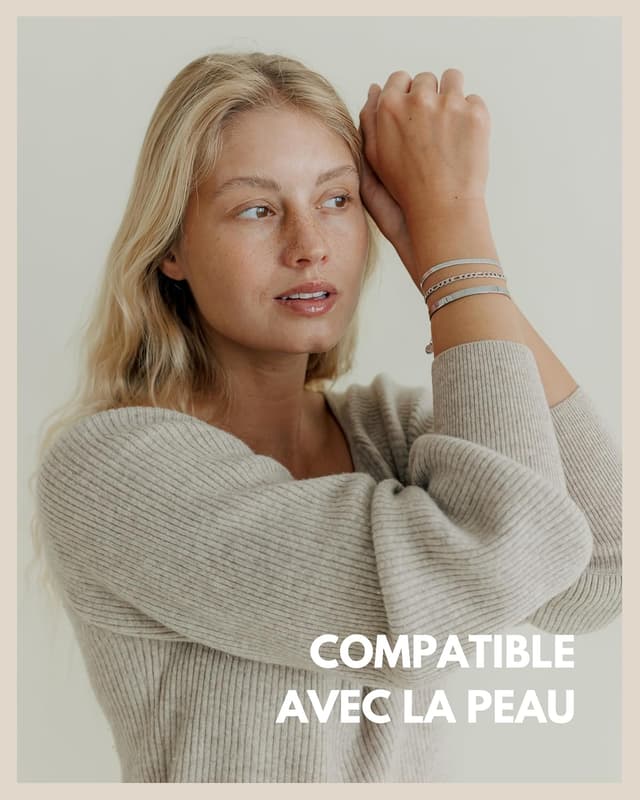 Detalle 2 de Set bracelets ajustables 15,5–19,5 cm