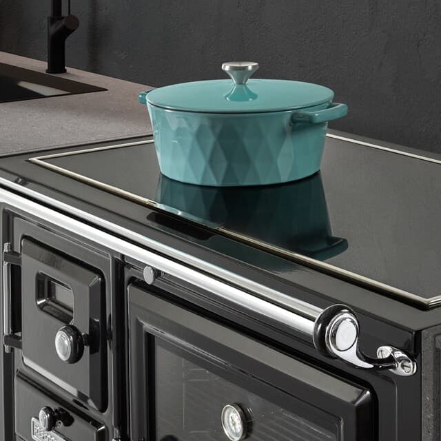 Detalle de Hergom Saja 8/100 Cocina de leña 8 kW