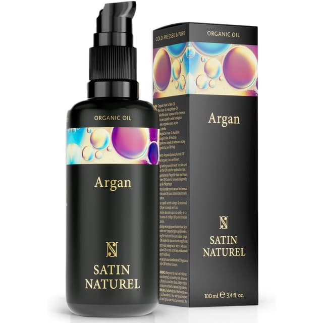 Detalle de Satin Naturel Bio Arganöl 100ml für Haut & Haare