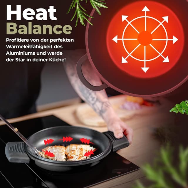 Thumbnail 3 de TLESS 2in1 Aluguss Bräter Ø 24 cm