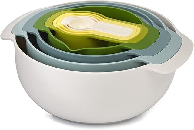 Imagen de Joseph Joseph Nest 9 Plus 🥣 Juego de 9 piezas apilables acero inoxidable en OfertitasTOP
