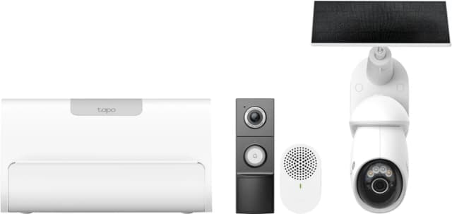Thumbnail 34 de TP-Link Tapo Tapo C660 Solar Kit + D235 Smart Battery & Wired Doorbell + H500 Smart HomeBase Set