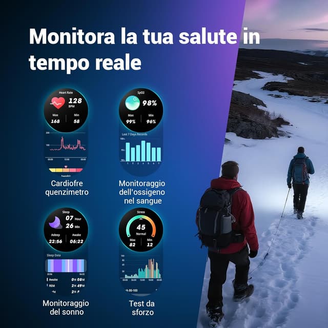 Thumbnail 2 de Blackview W50Pro Orologio Fitness 1,45