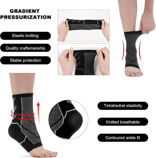 Thumbnail 2 de ACWOO Attelle cheville sport L — maintien et soutien