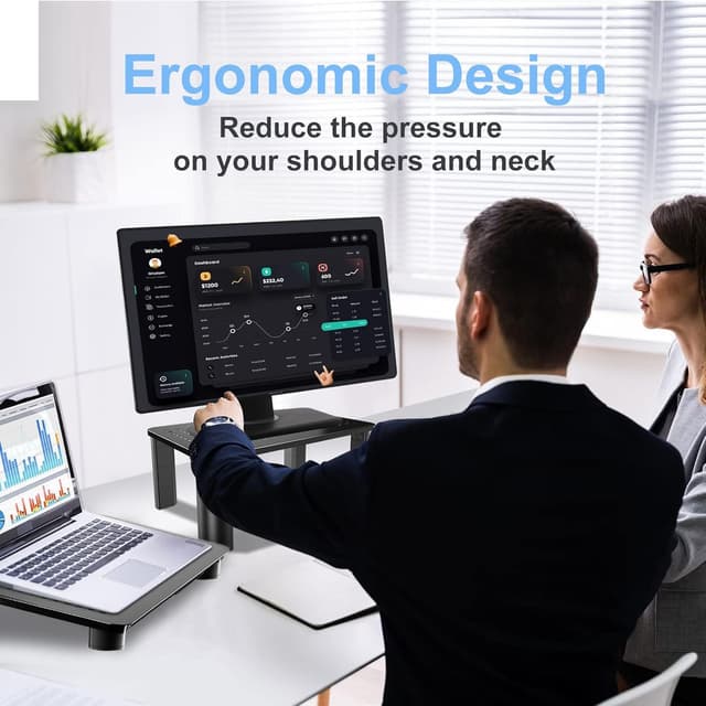 Detalle de Pholiten MST008 supporto monitor, 20 kg