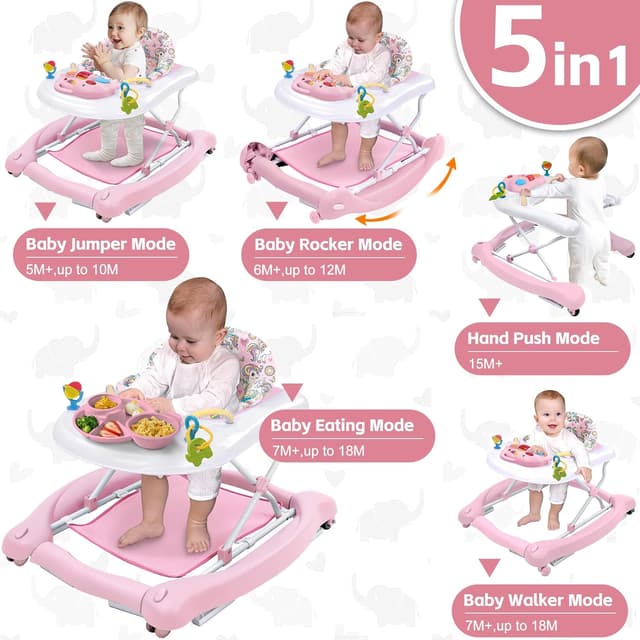 Thumbnail 1 de Foldable Baby Activity Walker 6-18 months