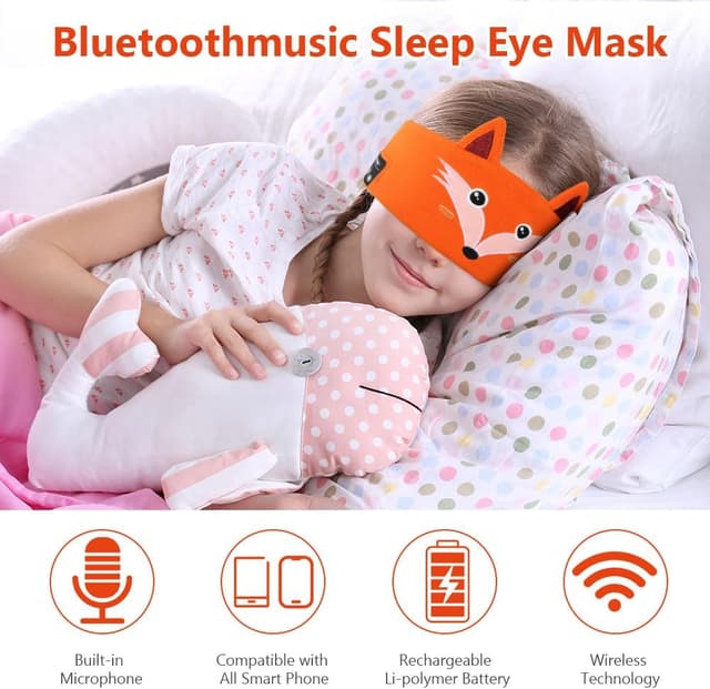 Detalle de OFFCUP Bluetooth Schlafmaske für Kinder