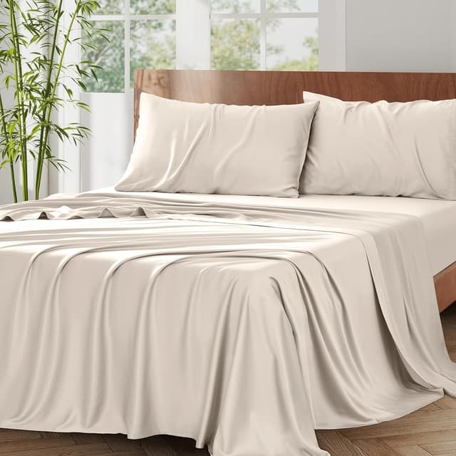 Imagen de Vipfree Bamboo Rayon Sheets King 300TC en OfertitasTOP