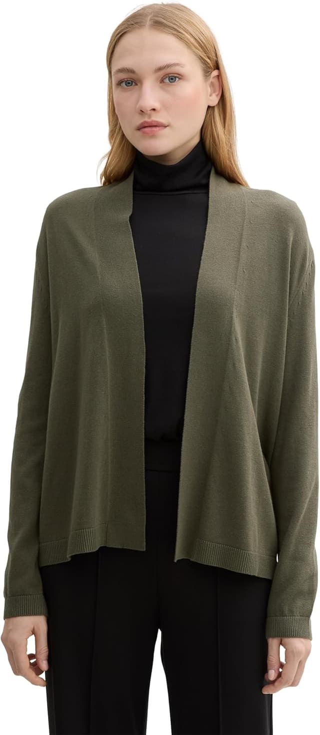 Thumbnail 6 de Tom Tailor 1045825 cardigan da donna in tessuto leggero per mezze stagioni