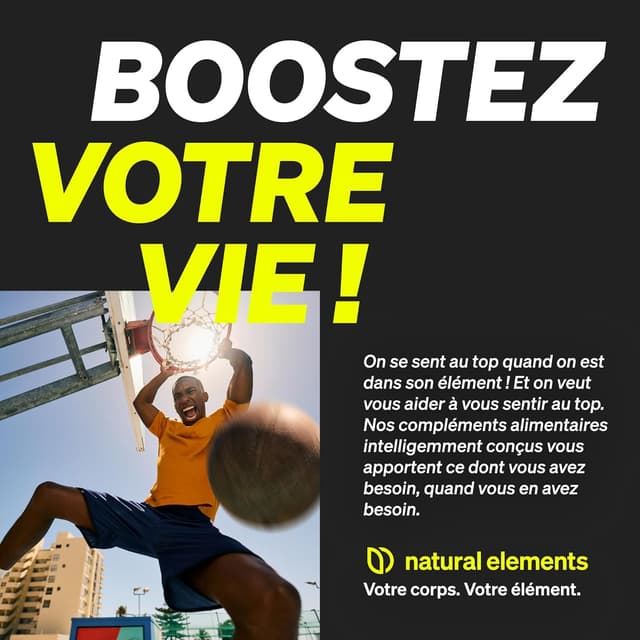 Thumbnail 6 de Natural Elements Créatine Monohydrate Poudre 500 g (166 portions) — 100% vegan, sans additifs