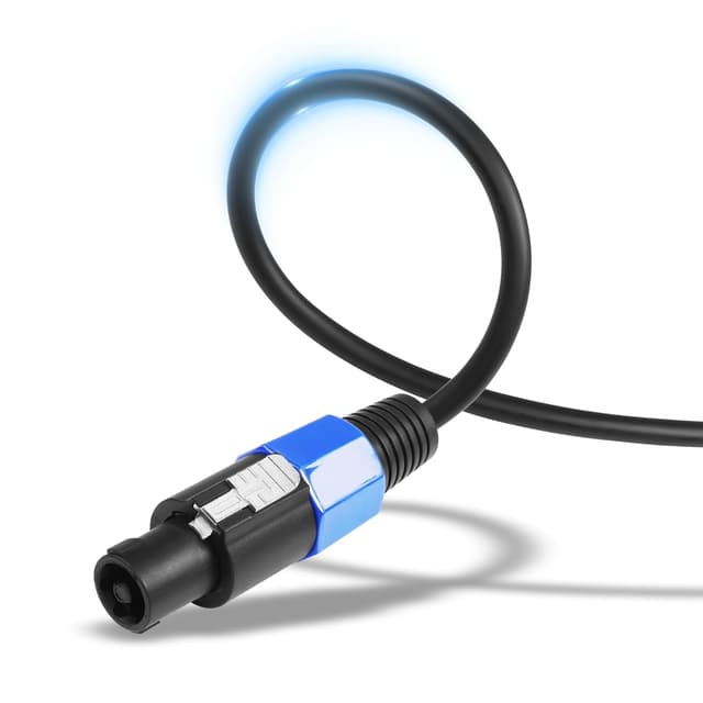 Detalle de CERRXIAN Speakon Extension Cable (Speakon male to female) with twist lock, 1.8m/6ft