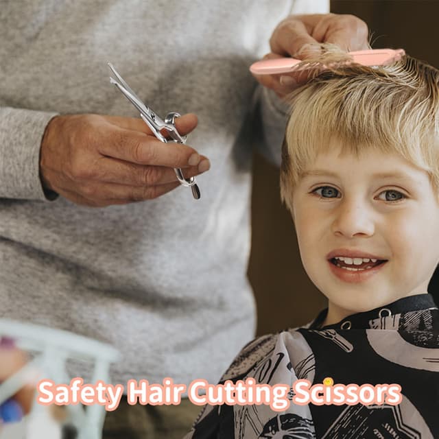 Thumbnail 3 de CIICII Kids Hair Scissors Set safety round tips ✂