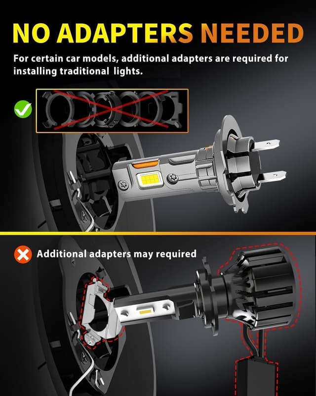 Thumbnail 1 de Termitor H4 9003 HB2 Light Bulbs 70k LM