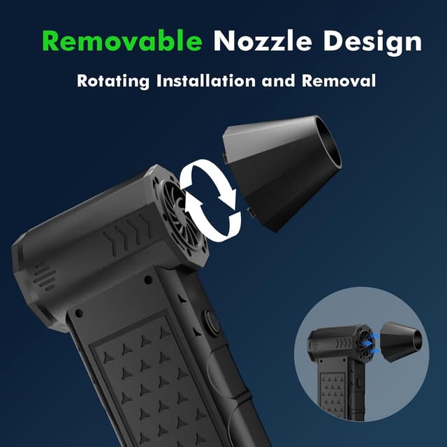 Thumbnail 3 de XJUGEZ Elektrische Staubgebläse 130.000 U/min