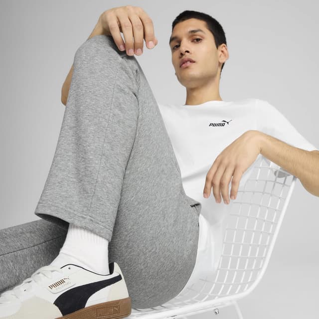 Detalle de PUMA Herren Hose ESS Logo Pants TR op SRL – Sportliche Trainingshose mit Kordelzug