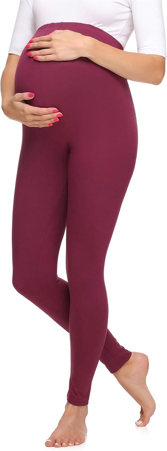 Detalle de Merry Style MS10-297 Leggings premaman lunghi donna