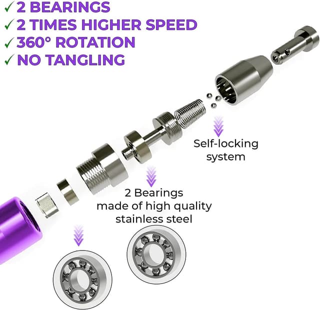 Detalle 2 de PrimaFIT Pro Speed Corde à sauter lestée réglable en aluminium (crossfit, HIIT, boxe)