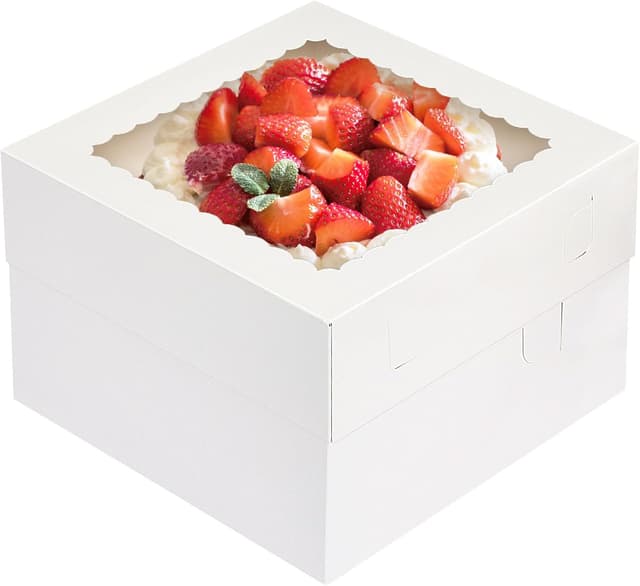 Detalle de 15Pcs Cake Boxes 12x12x8 Inch White