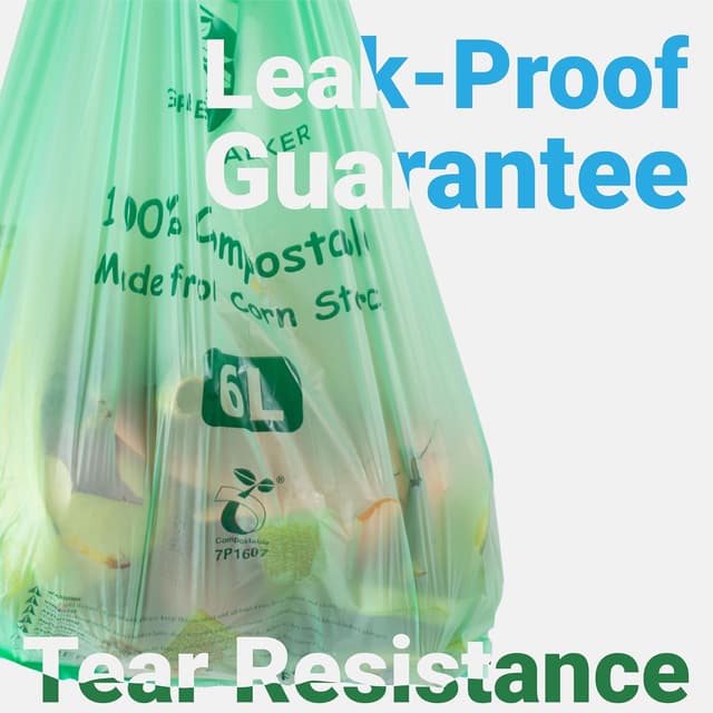 Thumbnail 2 de Greener Walker Compostable Tie Handles 6L Liners