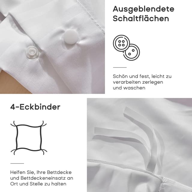 Thumbnail 2 de Sonive Funda Nórdica de Microfibra Blanco Brillante