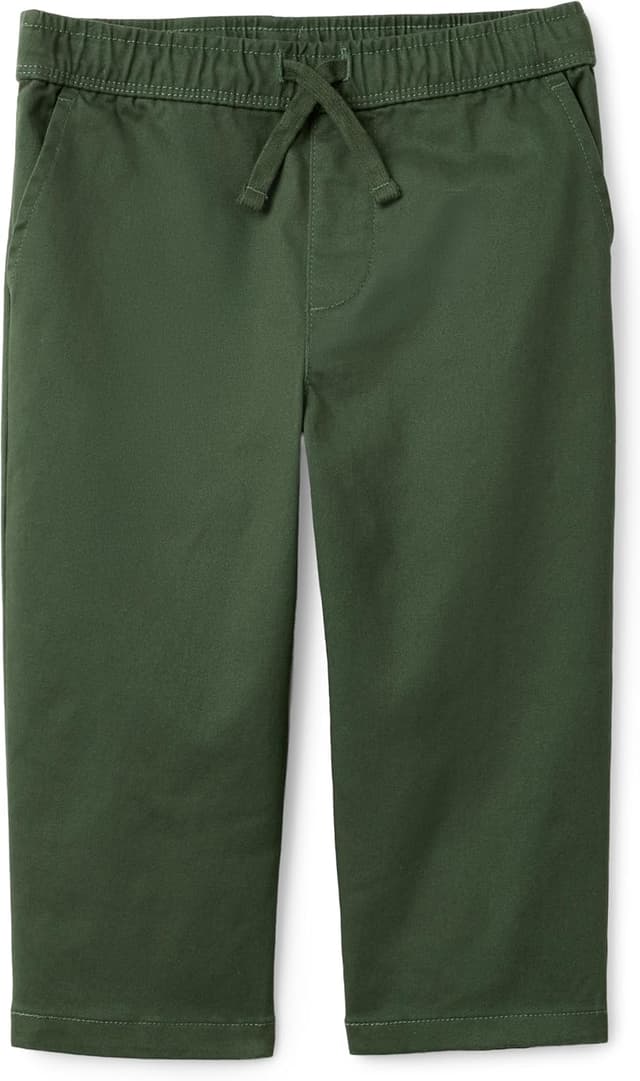 Detalle de Amazon Essentials Boys’ and Toddlers Regular Fit Stretch Pull-On Pants