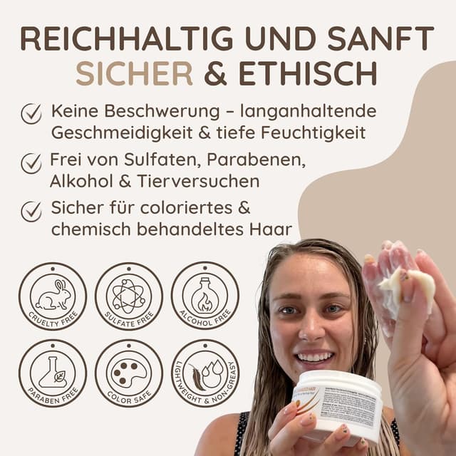 Thumbnail 5 de Vitamins Keratin Haarmaske Haarkur – Deep Conditioner 1 Einheit