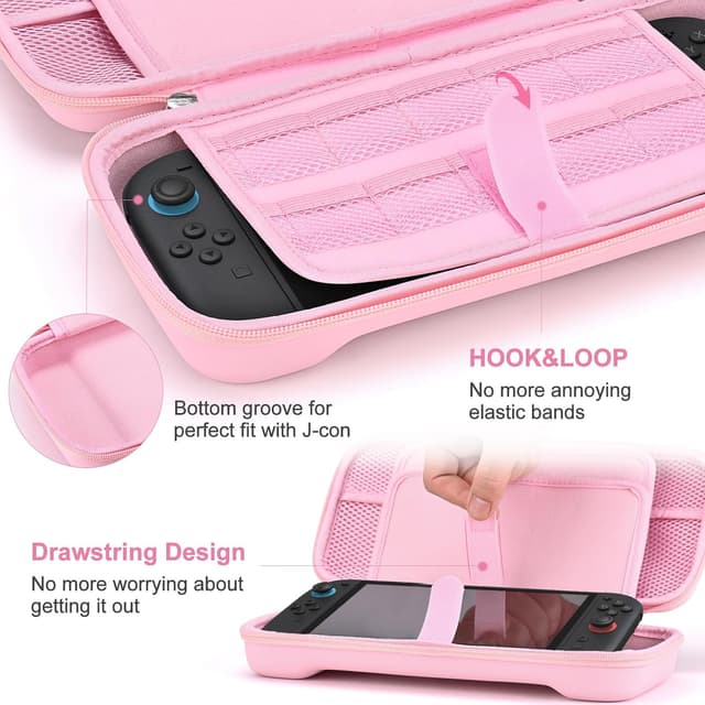 Detalle 2 de Younik Switch 2 Case 19‑slot carrying case