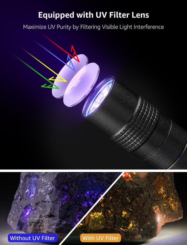 Detalle 1 de Lepro UV Light Pen 365nm