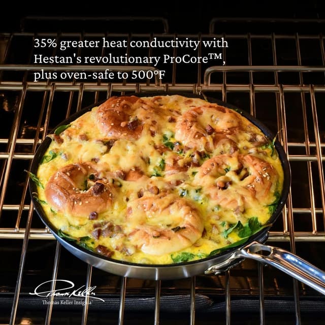 Thumbnail 6 de Thomas Keller Insignia by Hestan Stainless Steel Frying Pan Set (8.5” & 11”) with TITUM Nonstick System