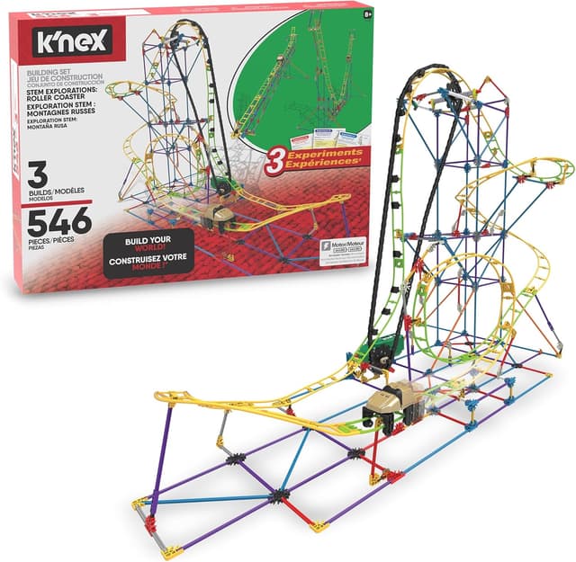Detalle de K’NEX Roller Coaster STEM 546 pièces