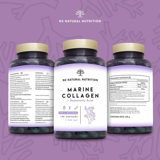 Thumbnail 5 de CE.N2 Colágeno Marino PEPTAN con Magnesio y Ácido Hialurónico 💊