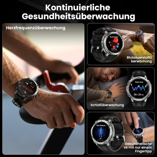 Thumbnail 4 de KOSPET Tank T4 1,43" GPS Smartwatch