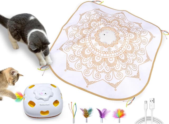 Imagen de GoldenSun Juguete interactivo para gatos 2000 mAh en OfertitasTOP