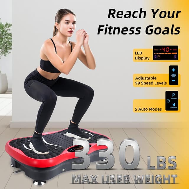 Thumbnail 2 de EVOLAND Vibration Plate Exercise Machine