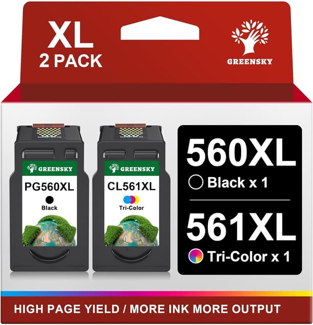 Imagen de GREENSKY 560 561 Druckerpatronen 2er Pack đź–¨ en OfertitasTOP