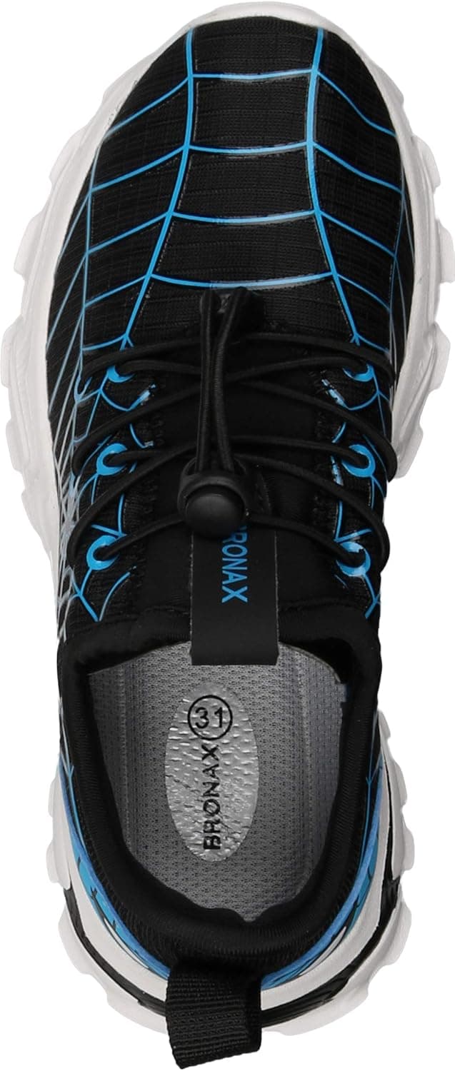 Detalle de BRONAX Little/Big Boys Tennis Shoes: lightweight sneakers with bungee toggle fit