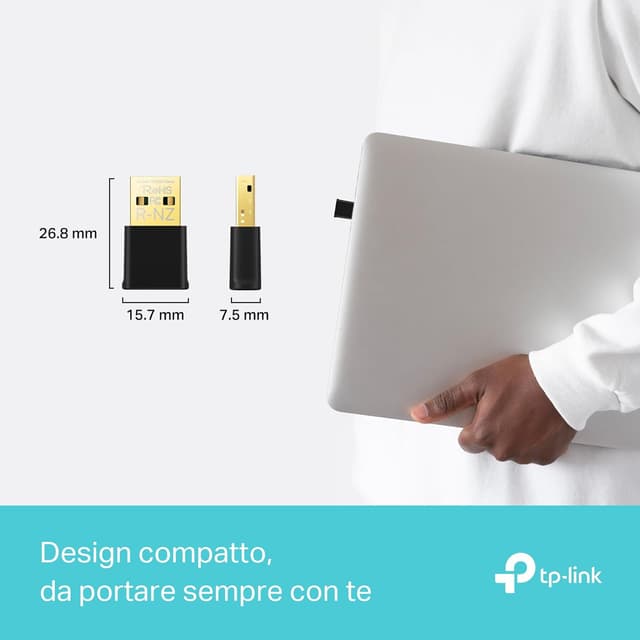Thumbnail 3 de TP-Link Archer TX20U Nano Adattatore Wi‑Fi 6 1800 Mbps