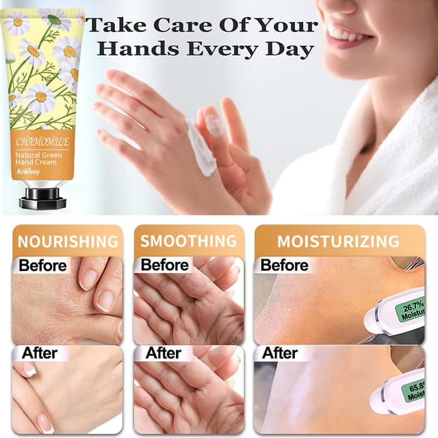 Thumbnail 6 de ANKOOY 12-Pack Hand Cream for Dry, Cracked Hands (Travel Size) — 10 Natural Fragrances