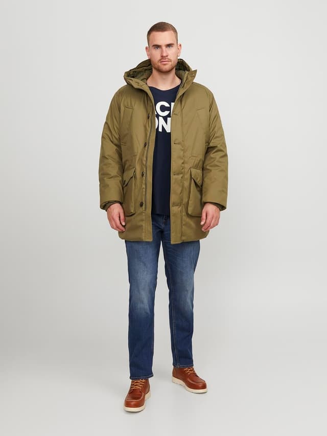 Detalle de JACK & JONES Jeans Slim Uomo blue stone washed