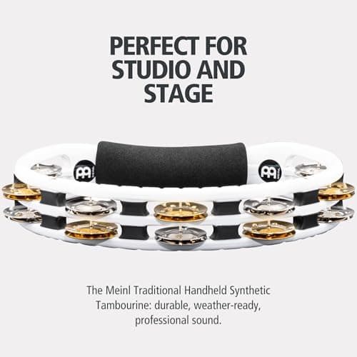 Thumbnail 1 de Meinl TMT1M-WH Pandereta 14 pares