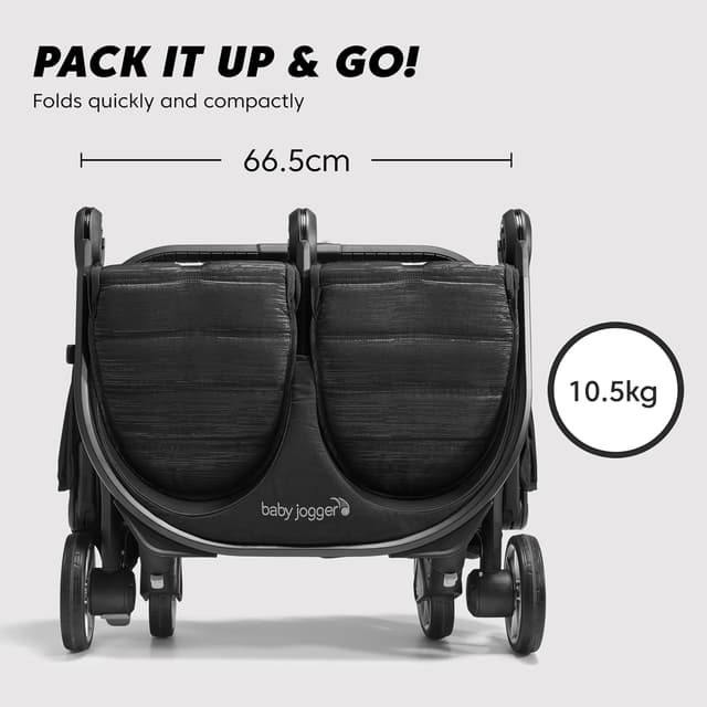 Detalle 2 de BABY JOGGER City Tour 2 Double pushchair