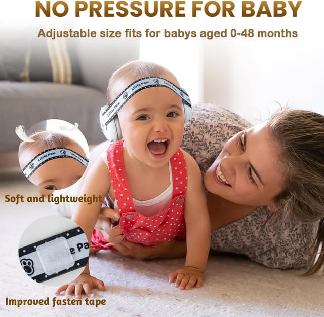 Thumbnail 4 de Dekukar 2-in-1 baby ear defenders, 26 dB