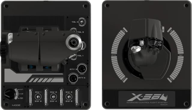 Thumbnail 8 de Logitech G X56 Space/Flight H.O.T.A.S. 189 Tasten