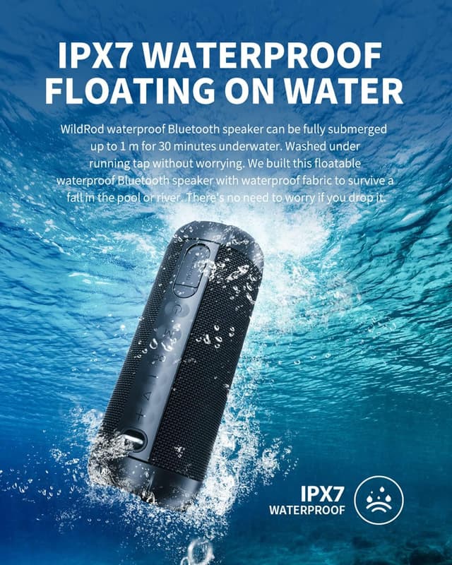 Detalle de MIFA WildRod Bluetooth Lautsprecher 30 W