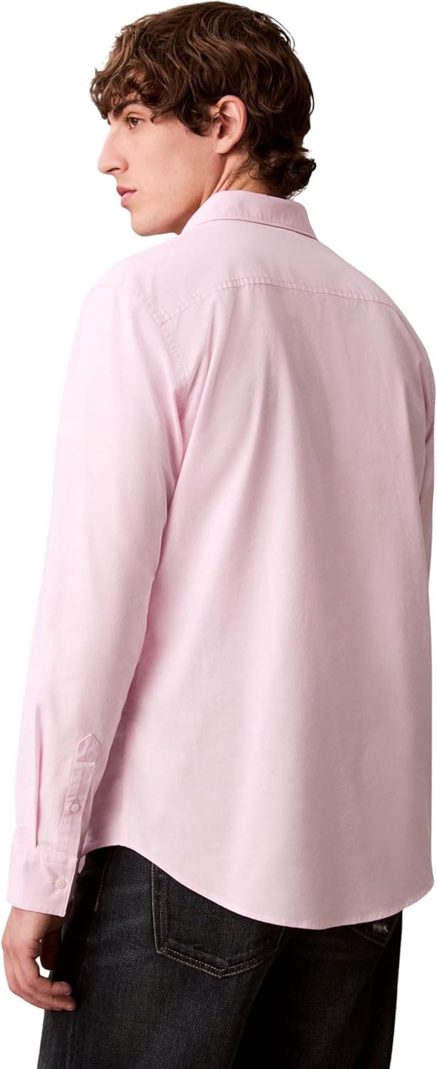 Detalle 2 de Calvin Klein Men’s Classic Solid Oxford Shirt